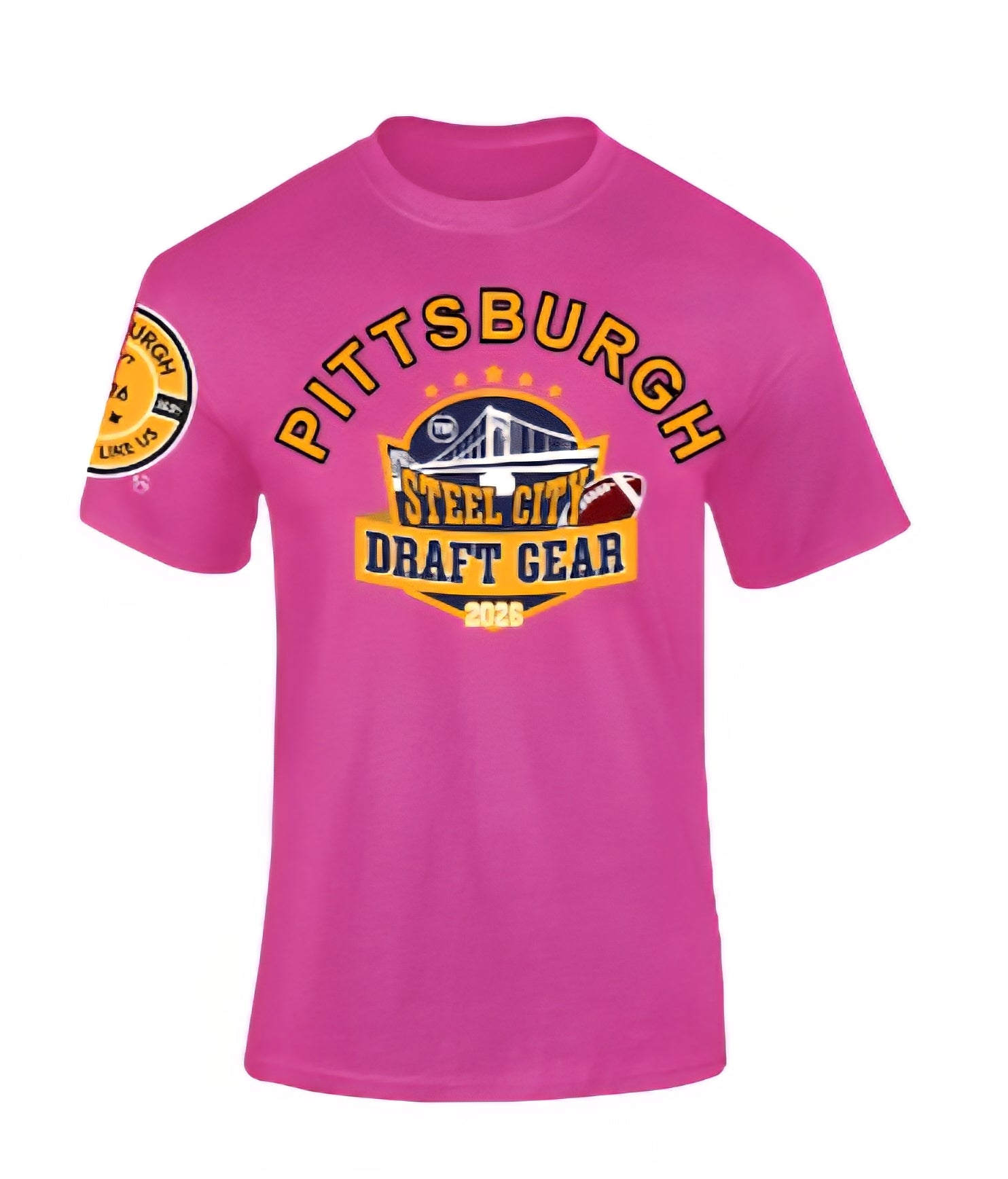 Pittsburgh Steel City Draft Gear 2026 T-Shirt