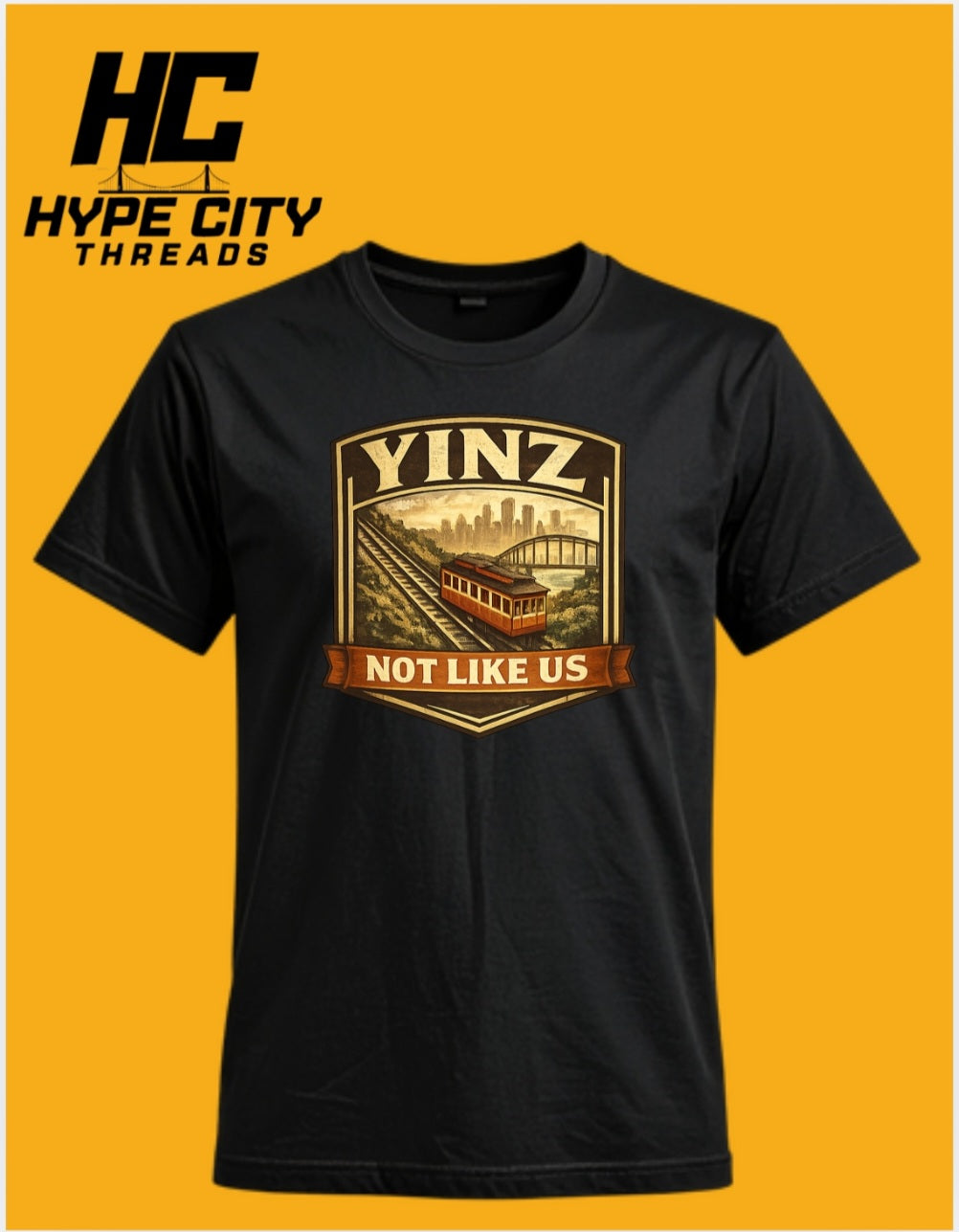 YINZ NOT LIKE US - Incline T-Shirt