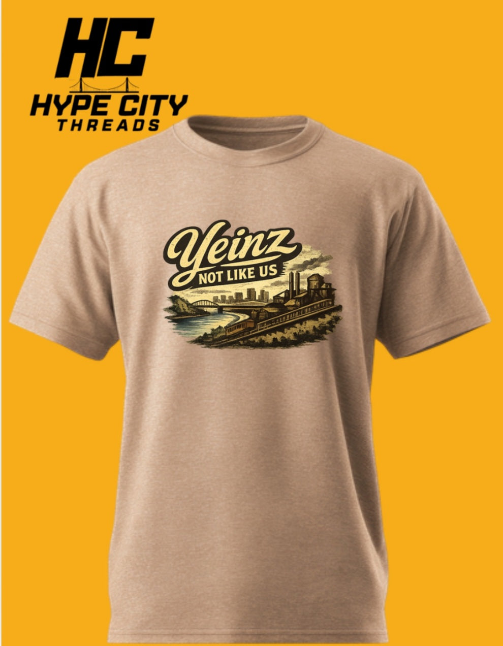 YINZ NOT LIKE US - Riverfront T-Shirt